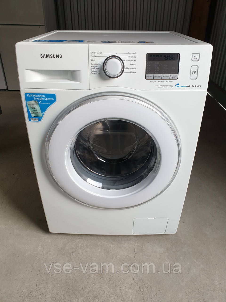 Б/у iдеал Пральна машина SAMSUNG 7 KG / WF70F5E2Q4W, фото 1
