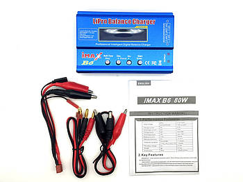 Розумний зарядний пристрій I-MAX B-6 50W 5A + блок живлення 12V