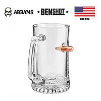 Келих для пива з кулею калібр 50 BMG BenShot MugShot Beer Mug 700ml