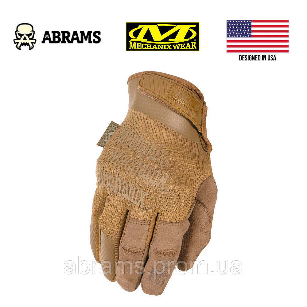 Рукавички тактичні ультратонкі Mechanix Specialty 0.5mm Coyote Gloves XXL