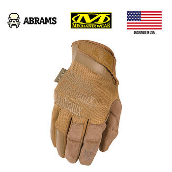 Рукавички тактичні ультратонкі Mechanix Specialty 0.5mm Coyote Gloves XXL