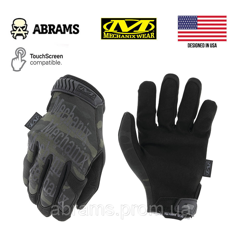 Рукавички тактичні Mechanix Original® MultiCam Black S