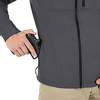 Куртка фліс тактична худі Vertx Firebase Hoody Stretch Spine Grey XL M, фото 6