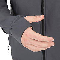 Куртка фліс тактична худі Vertx Firebase Hoody Stretch Spine Grey XL M, фото 5