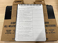 Тактичний блокнот Ecopybook All-Weather Tactical Part 1 A6, фото 4