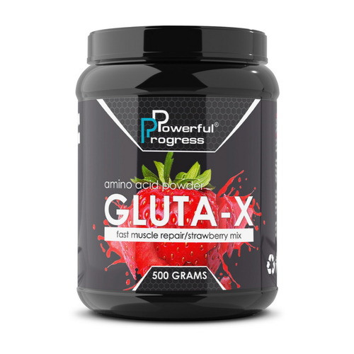 Powerful Progress Глютамін Gluta-X - 500 г , Ананас, фото 1