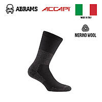 Термошкарпетки Accapi Outdoor Merino Hydro-R Crew | Black/Anthracite