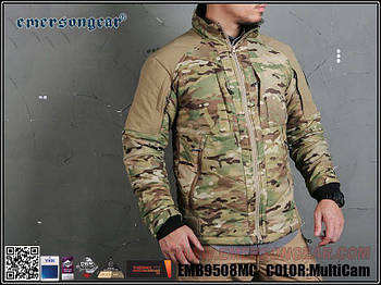 EmersonGearS BlueLabel PATRIOT LITE"Clavicular Armor" Tactical Warm & Windproof Layer / MultiCam - M