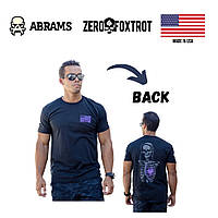 Футболка Zero Foxtrot Purple Heart Tee | Black