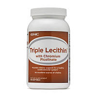 GNC Triple Lecithin with Chromium Picolinate 100 sgels лецитин lecithin активне довголіття