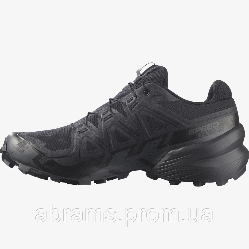 Кросівки Salomon SPEEDCROSS 6 GTX c водонепроникною мембраною Gore-Tex® | Black/Black/Phantom - фото 6 - id-p1819191029