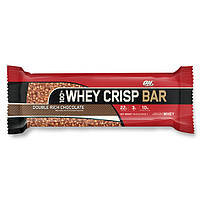 Optimum Nutrition 100% Whey Crisp Bar 65 g протеиновые батончики батончики