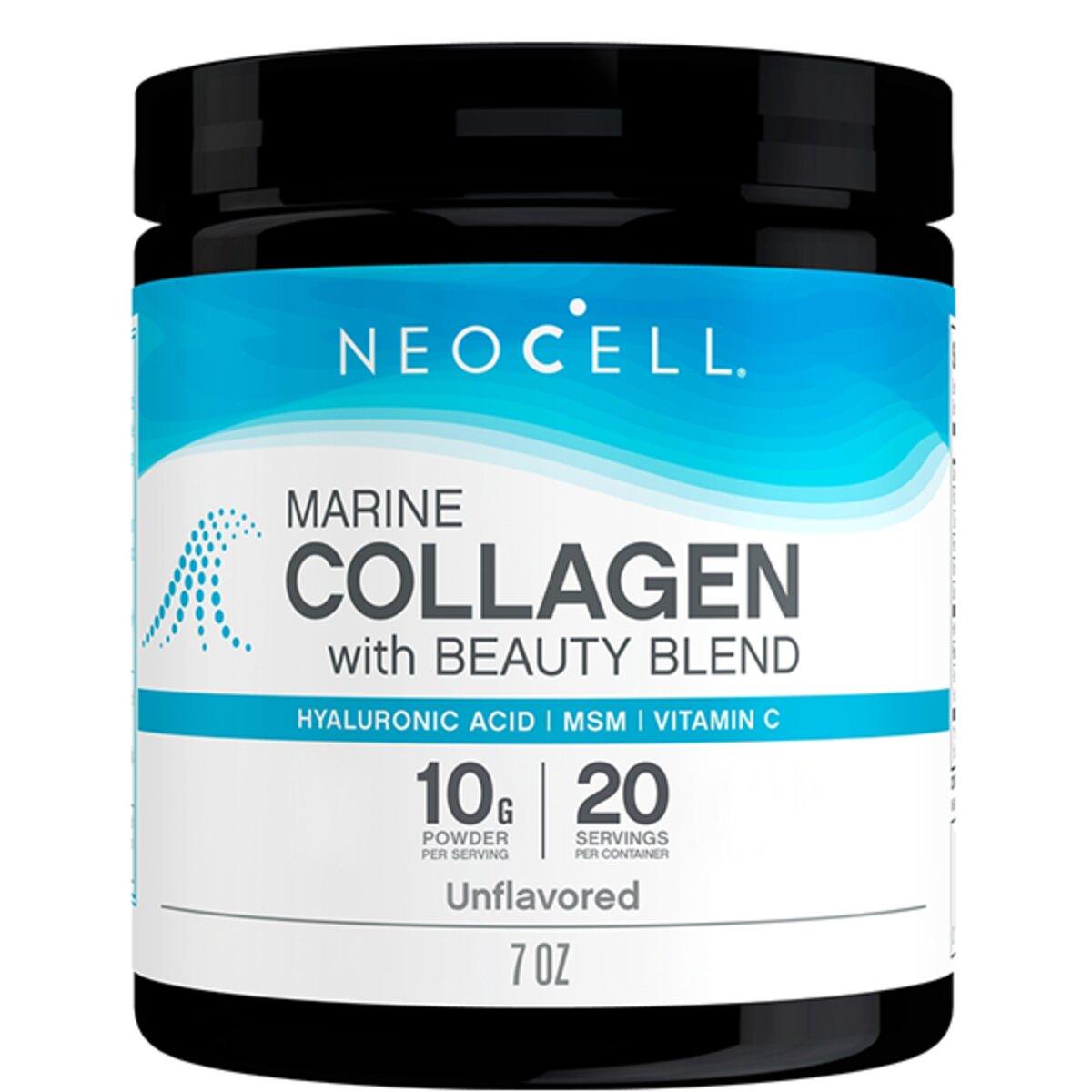 Морський колаген із косметичною сумішшю, Marine Collagen with Beauty Blend, NeoCell, 198 гр (7 унцій)