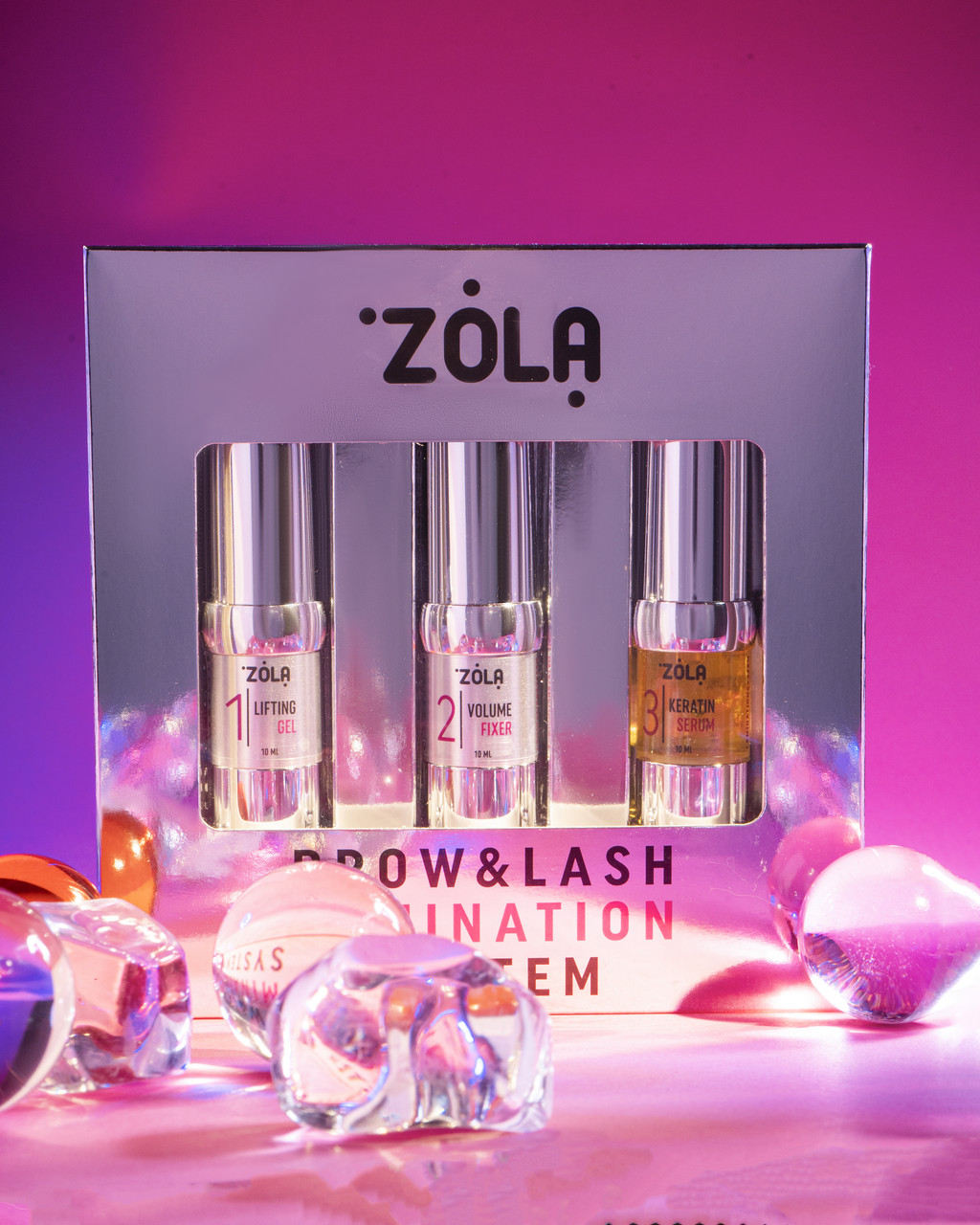Набір для ламінування вій і брів "ZOLA"