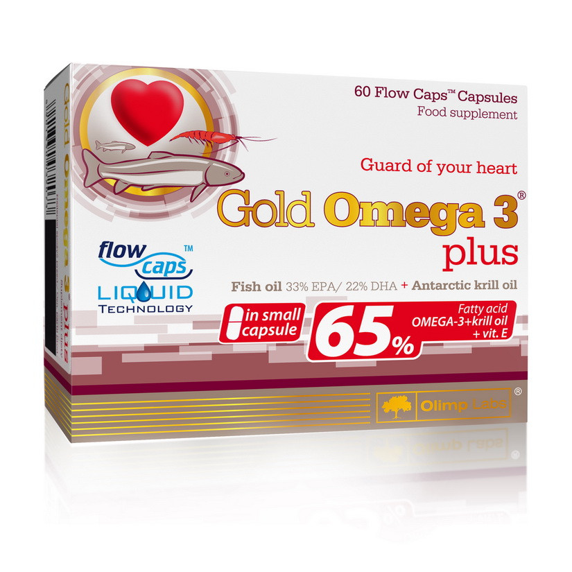 Риб'ячий жир Голд Омега-3 Olimp Gold Omega 3 Plus 60 caps