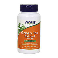 Экстракт зелёного чая Now Foods Green Tea Extract 400 mg 100 caps
