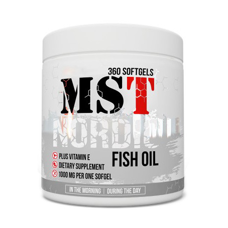 MST Nordic Fish Oil 360 softgels риб'ячий жир/жирні кислоти активне довголіття
