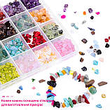 Набір для виготовлення прикрас Кришталеві намистини (24 кольори), фото 3