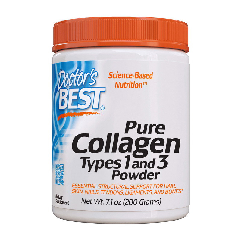Колаген тип 1 та 3 Doctor's Best Collagen Types 1 & 3 Powder 200 g