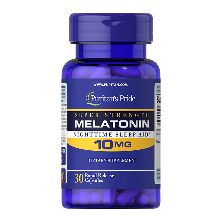 Мелатонін Puritan's Pride Melatonin 10 mg 30 caps
