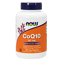 Коензим Q10 Now Foods CoQ10 60 mg 180 veg caps