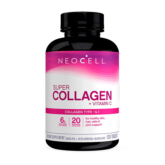 Колаген тип 1 і 3 з вітаміном С Neocell Super Collagen + C Type 1 & 3 120 tabs