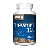 Jarrow Formulas L-Theanine 100 mg 60 veg caps теанін theanine амінокислоти