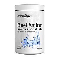 IronFlex Beef Amino 300 tabs комплексные amino acids аминокислоты