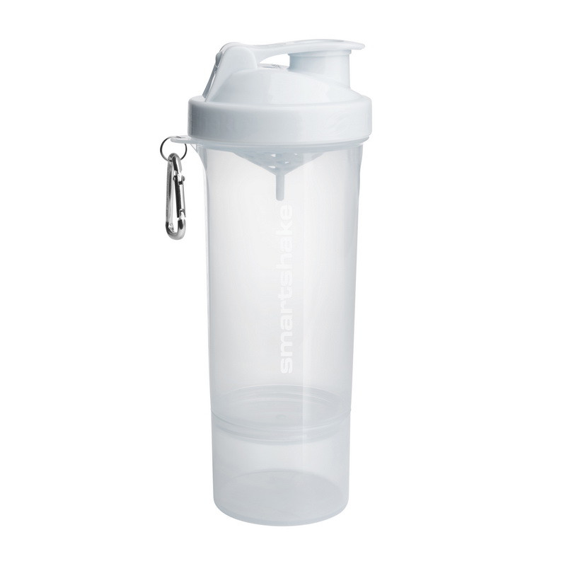 SmartShake Slim NEON Pure White 500 ml