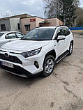 Бокові пороги OEM V1A (2 шт, алюміній) для Toyota Rav 4 2019-2024, фото 3