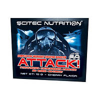 Scitec Nutrition Attack 2.0 1 pak передтренувальні комплекси для силових тренувань до тренування