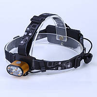 Налобный аккумуляторный фонарь HEADLAMP-BL-K28-T6-80000W фонарик на голову светодиодный