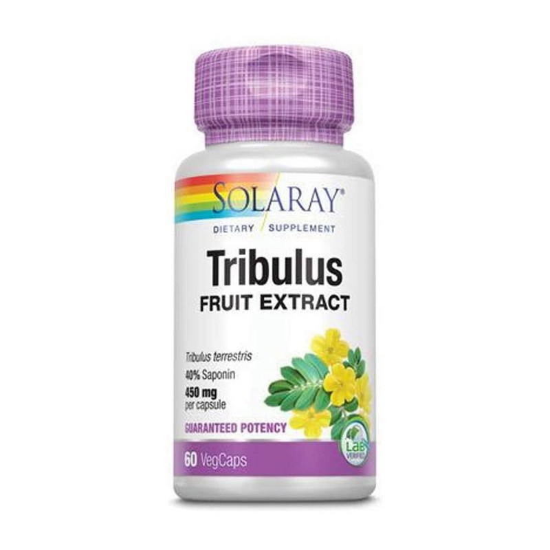 Solaray Tribulus Fruit Extract 450 mg 60 veg caps трибулус tribulus підвищення тестостерону