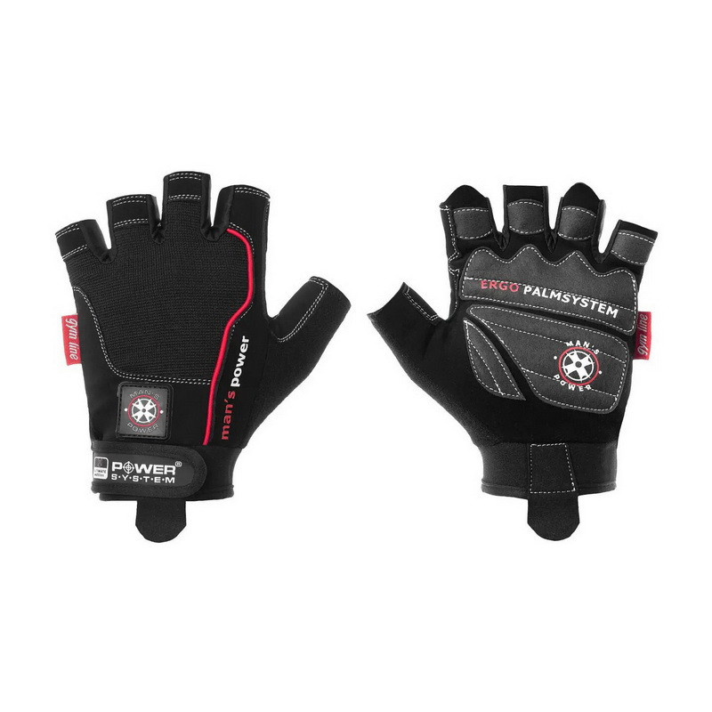 Power system Mans Power Gloves Black 2580BK S size