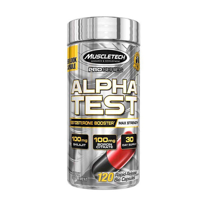 Muscletech Alpha Test 120 caps комплекси для підвищення тестостерону підвищення тестостерону