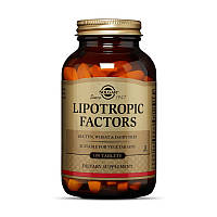 Ліпотропік для схуднення Solgar Lipotropic Factors 100 tab Солгар