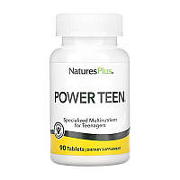 Вітаміни для підлітків Nature's Plus Power Teen 90 tabs