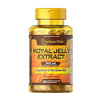Puritan's Pride Royal Jelly Extract 500 mg 120 softgels продукти щідництва активне довголіття