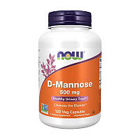 Д-манноза Now Foods D-Mannose 500 mg 120 veg caps
