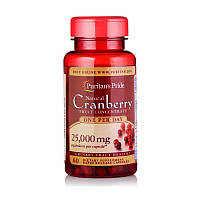 Екстракт журавлини Puritan's Pride Cranberry 25000 mg One Per Day 60 caps