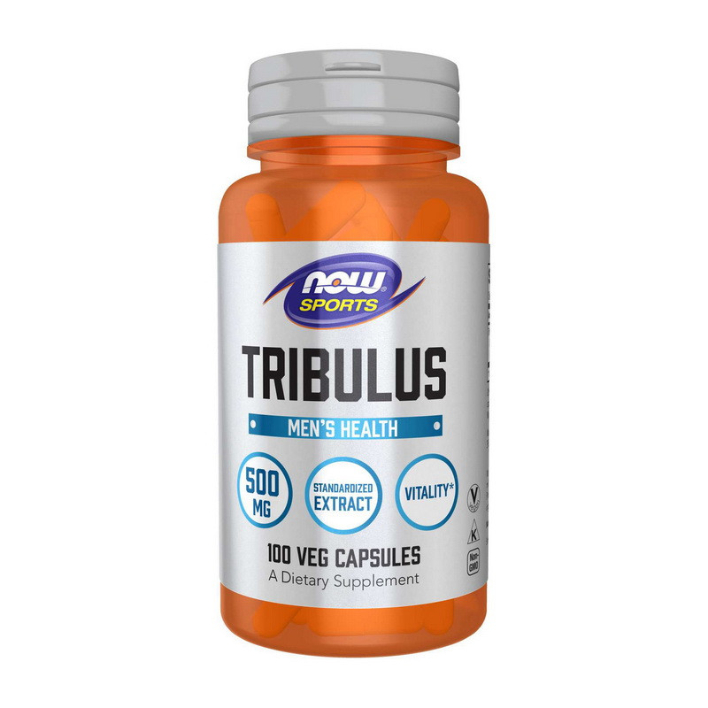 Тестобустер Трібулус Now Foods Tribulus 500 mg 100 caps
