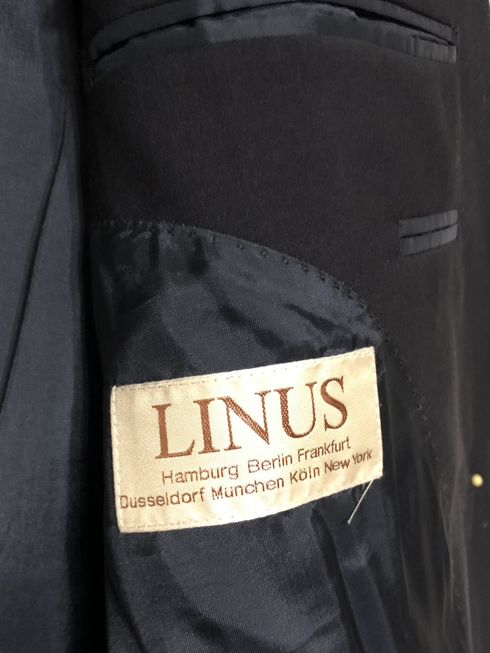 Пиджак мужской шерстяной LINUS (48-50) на высокий рост - фото 6 - id-p65434939