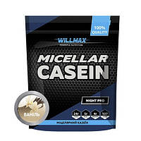 Мицеллярный казеин Willmax Micellar Casein 900 g Банан