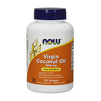 Кокосова олія Now Foods Virgin Coconut Oil 1000 мг 120 капсул