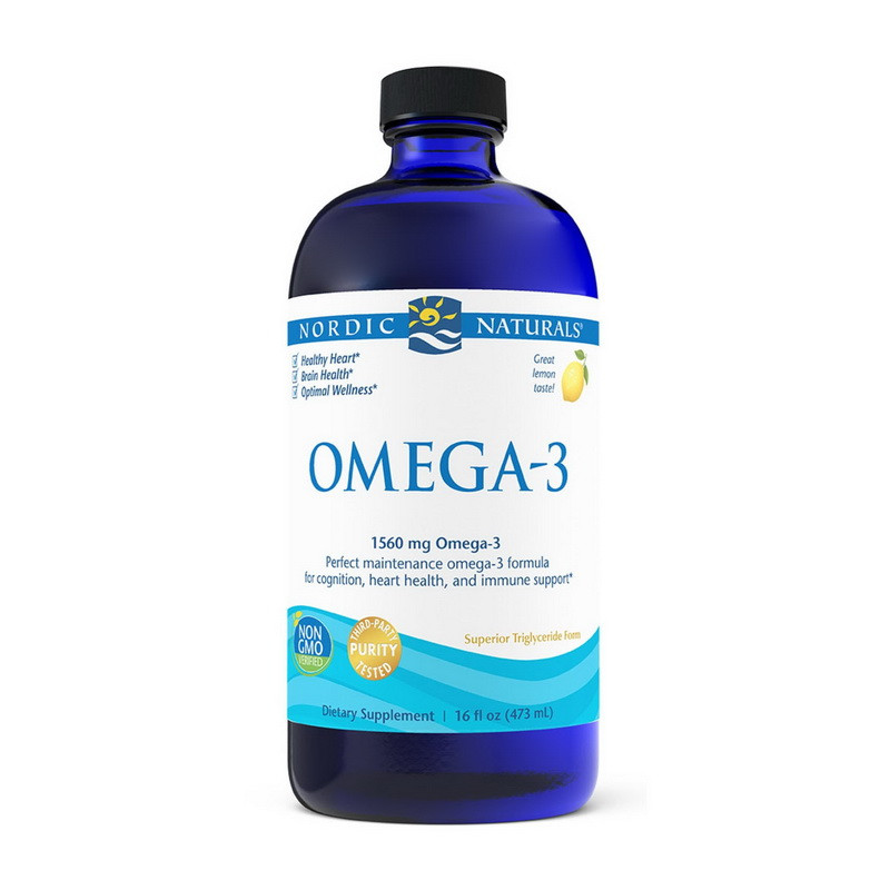 Рідка Омега-3 Nordic Naturals Omega-3 1560 mg 473 ml
