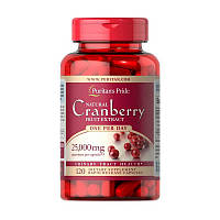 Журавлина Екстракт Puritan's Pride Cranberry Extract 25000 mg (120 caps)