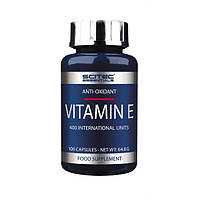 Scitec Nutrition Vitamin E 100 caps вітамін е вітаміни та мінерали