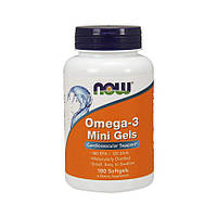 Риб'ячий жир Омега-3 міні Now Foods Omega-3 Mini Gels 180 softgel