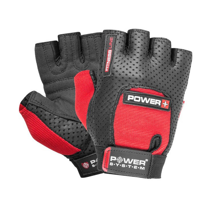 Power system Power Plus Gloves Red 2500RD M size
