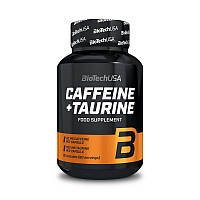 Кофеин + Таурин энергетик BioTech Caffeine + Taurine 60 caps